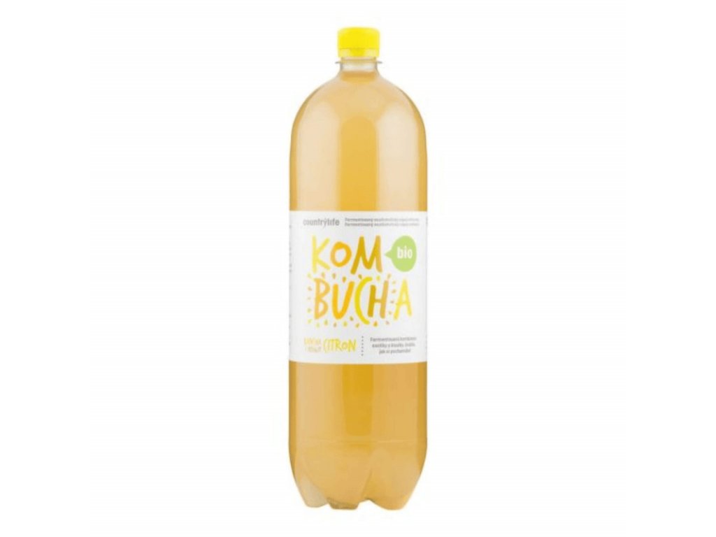 Kombucha Bancha s citronem